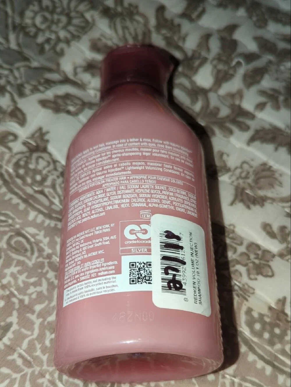 Redken Volume Injection Shampoo - Pink Bottle